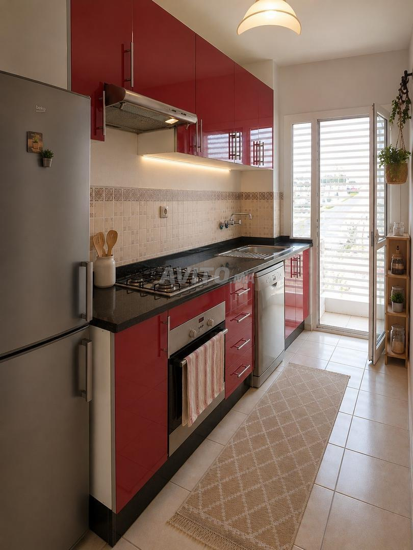 Appartement rénové à vendre Riad El Bernoussi