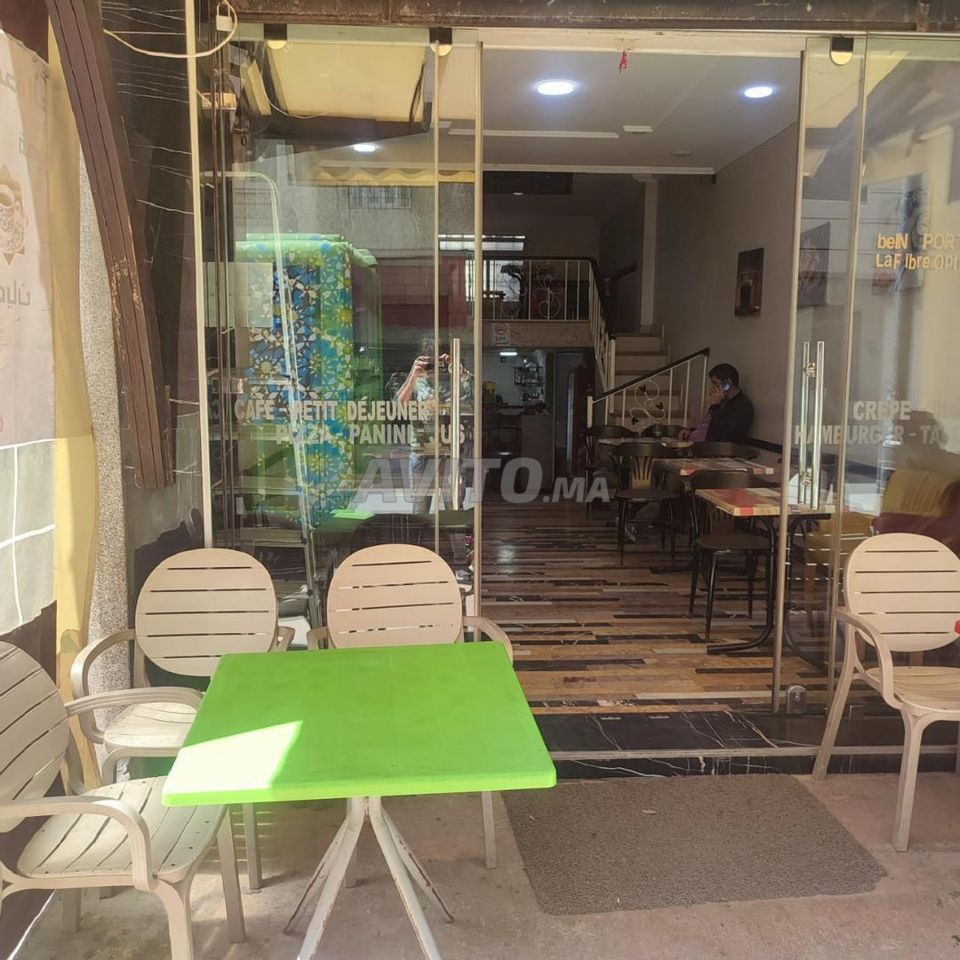 Café équipé à vendre Mhannech Tétouan