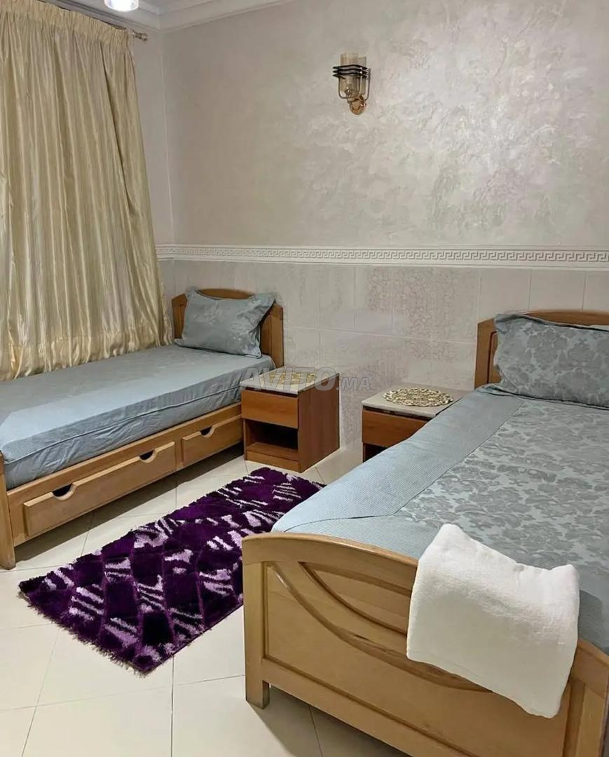 Appartement meublé à louer à la journée pour familles
