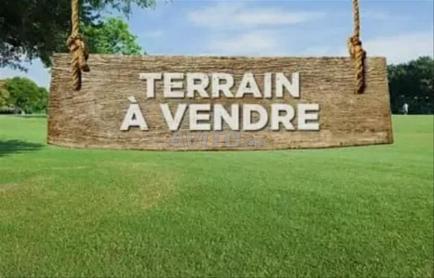 À vendre terrain 2950m² titré à Skhirat