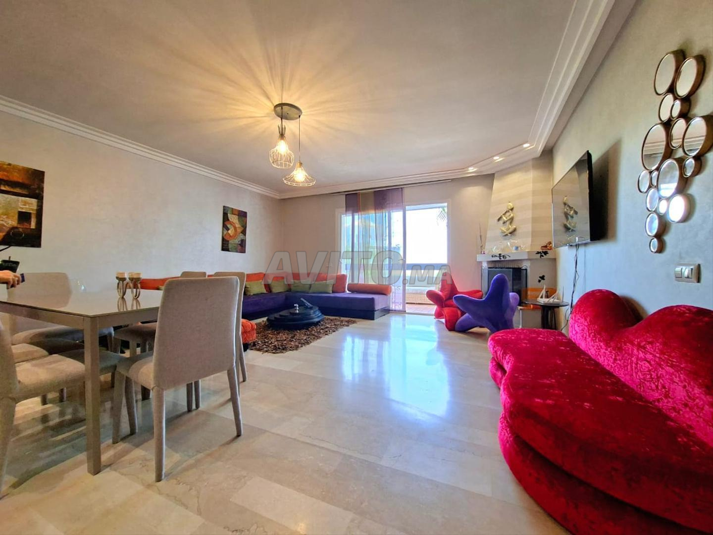 Appartement à louer 100 m² à Dar Bouazza