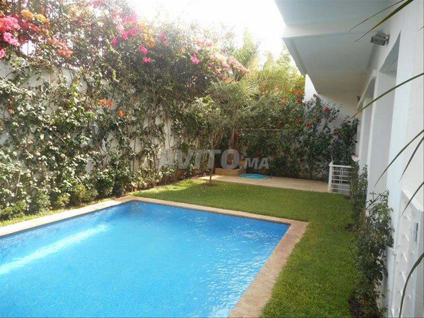 Villa 420m Meublée Proche Morocco Mall