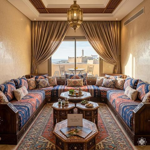 Appartement de luxe à louer à la journée à El Jadida – Prix abordables