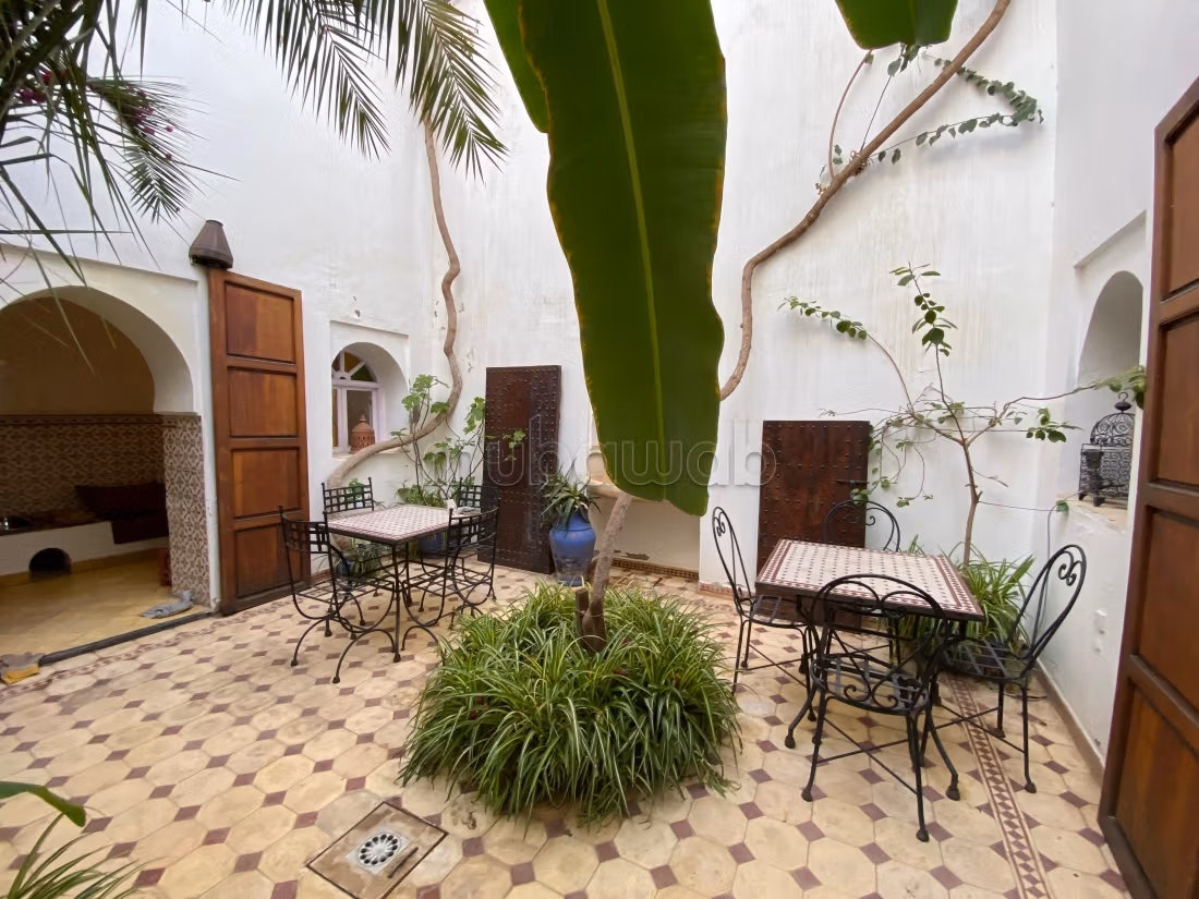 Vente Riad Rénover Titré À Sidi Ben Slimane