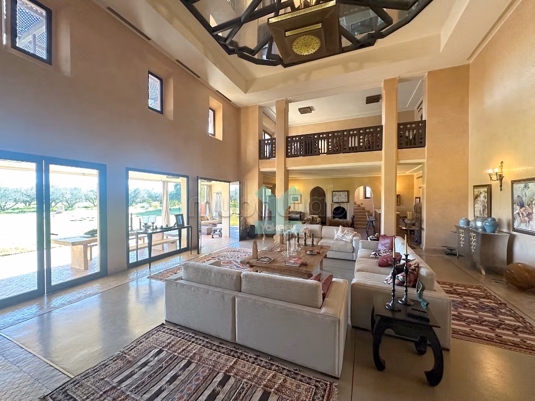 Superbe palais arabo andalous sur 1.25ha vue atlas