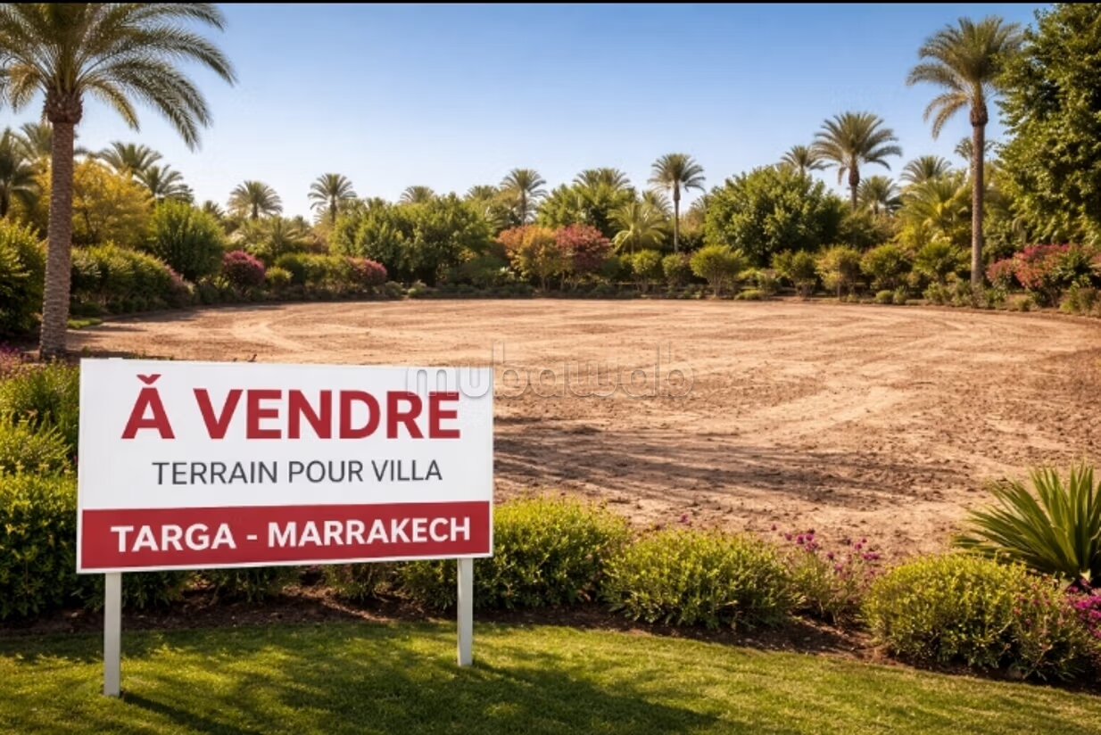 Beau terrain à la vente à Hay Targa.
Surface totale 1177 m²