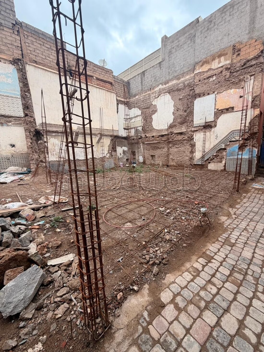 Vente de terrain derb dabachi. Surface totale 105 m²