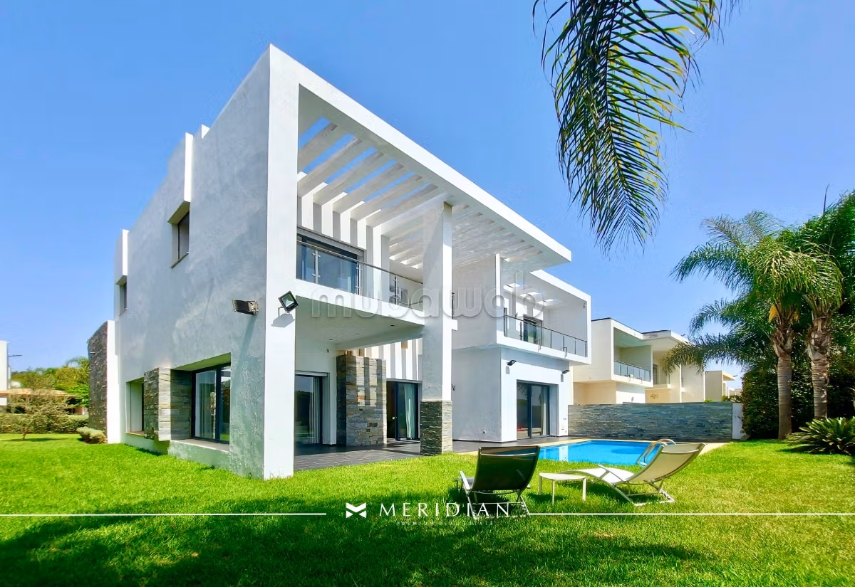 Location Villa de prestige à Bouskoura 470 m²