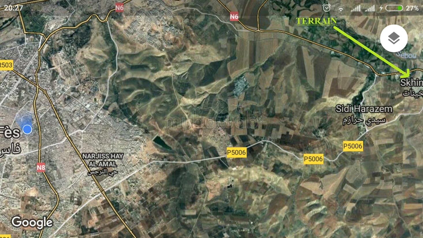 Land 2.5 ha for sale in Fez — Photo 5