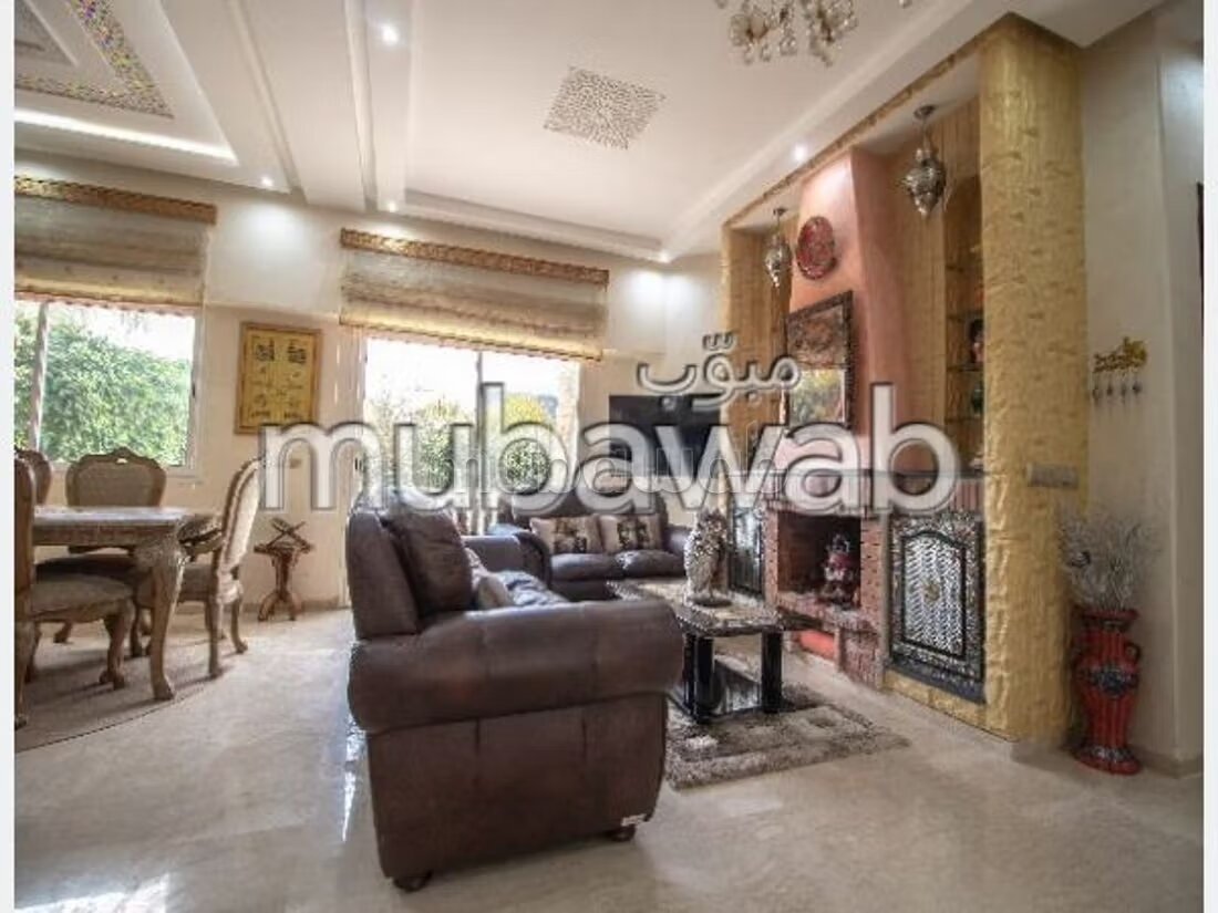Furnished Villa for Rent 3 Bedrooms Rabat (Harhoura) — Photo 3