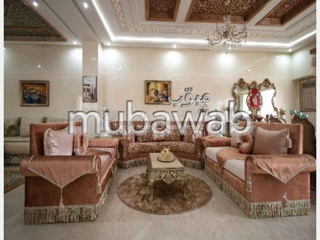 Furnished Villa for Rent 3 Bedrooms Rabat (Harhoura) — Photo 4