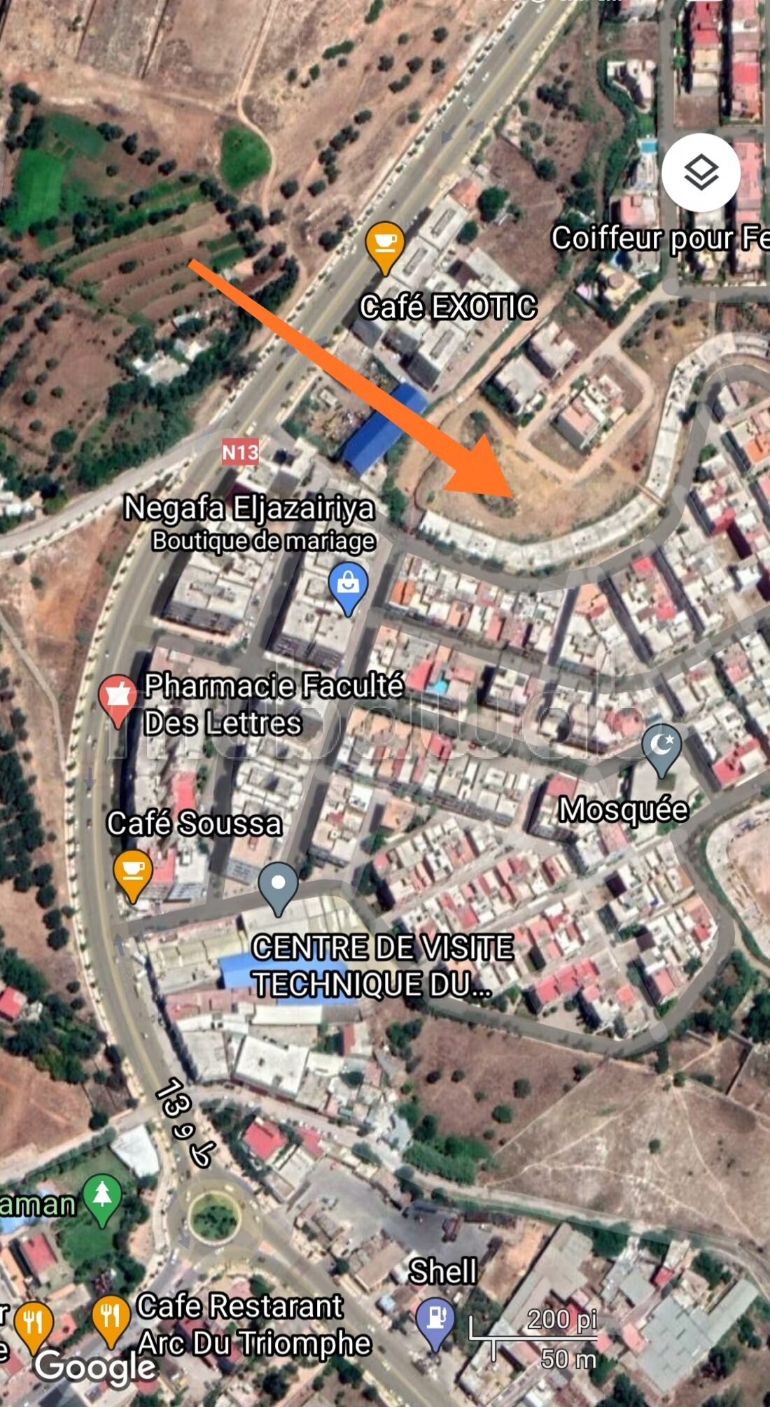 Land 2366 m² for Sale in Meknès (Andalous Ain Maaza) — Photo 3