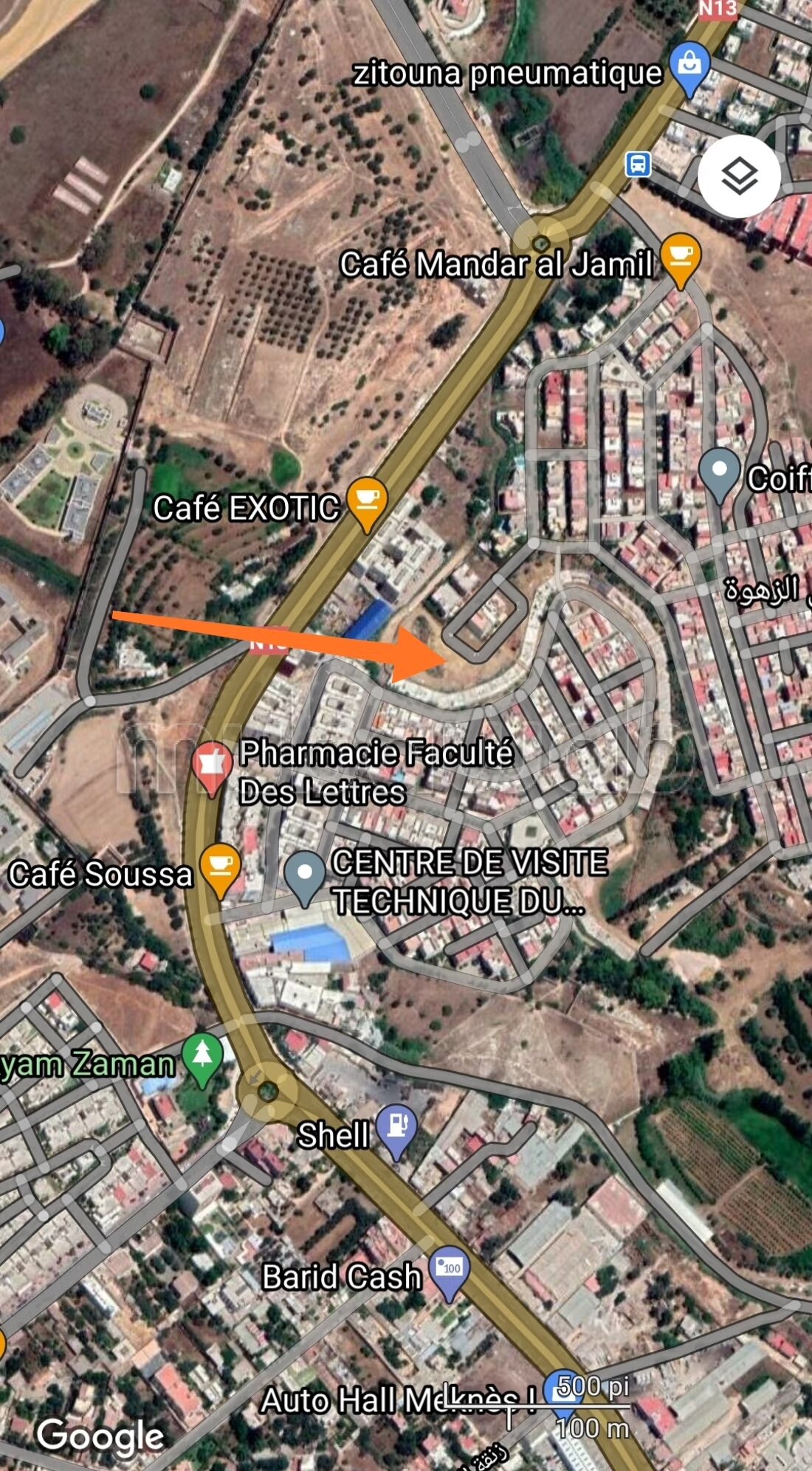Land 2366 m² for Sale in Meknès (Andalous Ain Maaza) — Photo 4