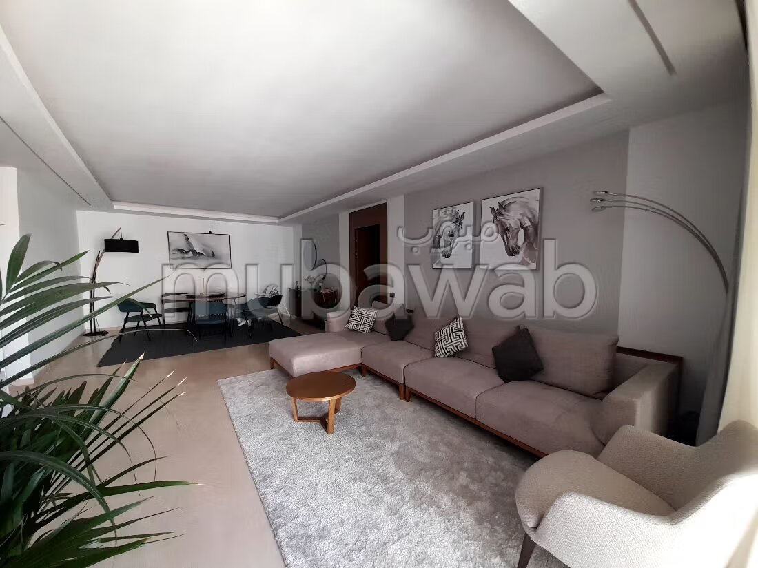 High‑standing furnished apartment for rent in Rabat – Haut Agdal à Rabat