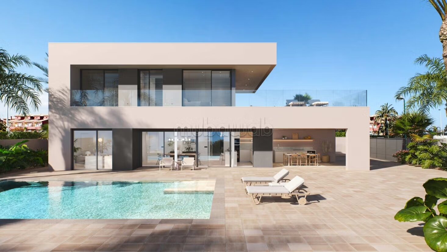 Villa luxueuse à l'orangerie 
souissi