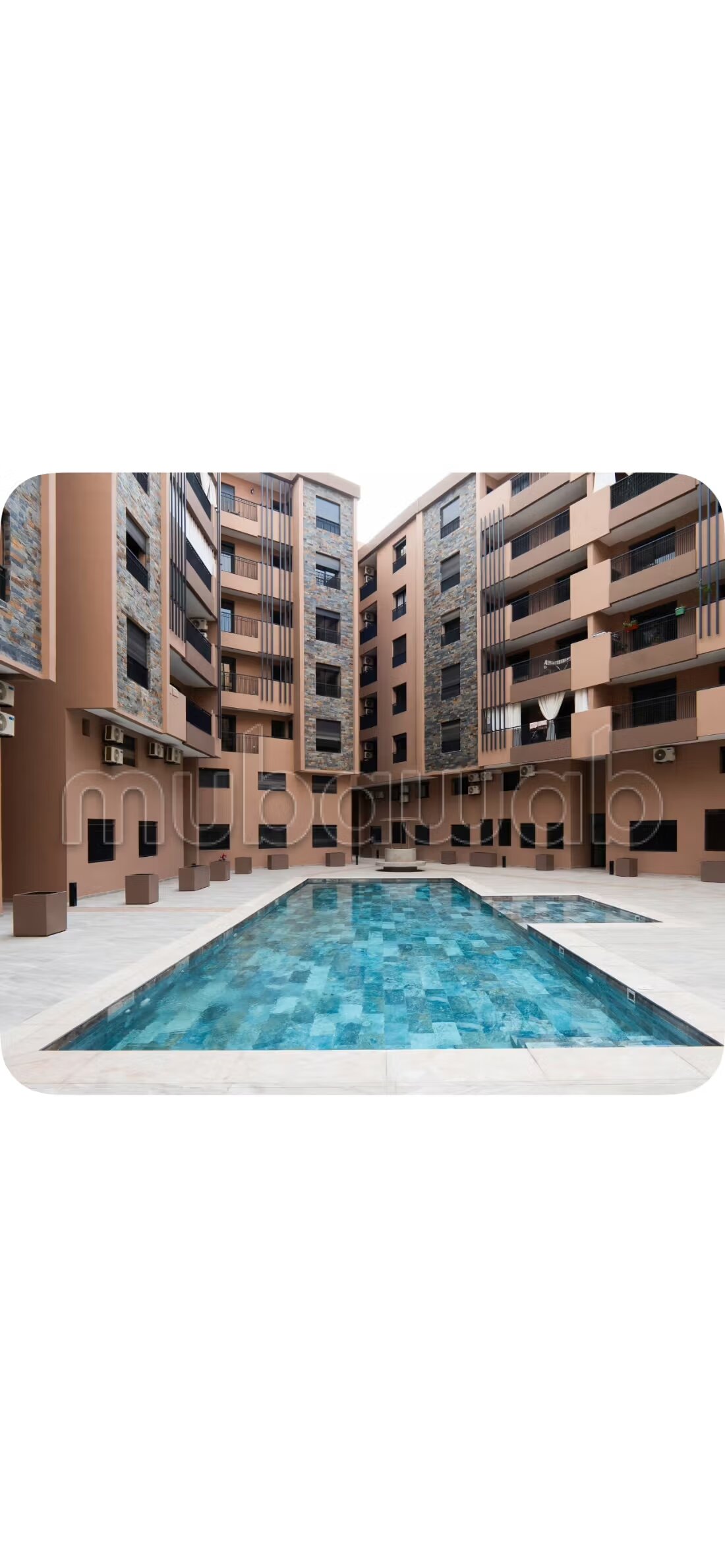 Appartement à louer à Marrakech – 2 chambres, terrasse et piscine — Photo 3