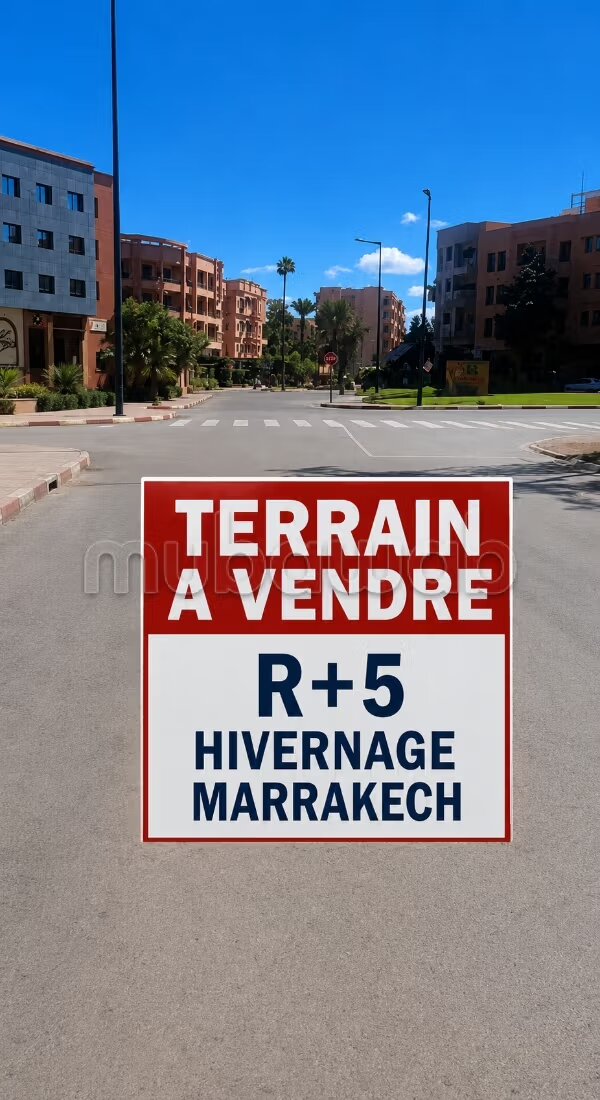 Commercial land 1400 m² for sale in Marrakech – Gueliz — Photo 5