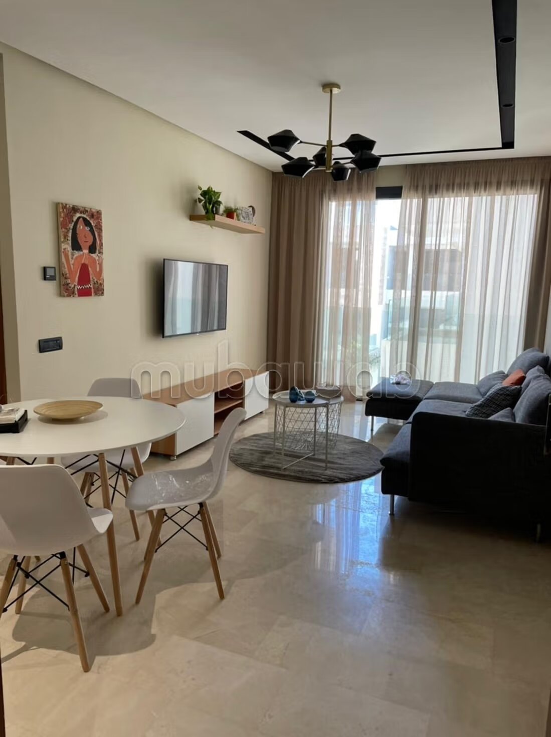 Apartment 50 m² for rent in Casablanca — Photo 3