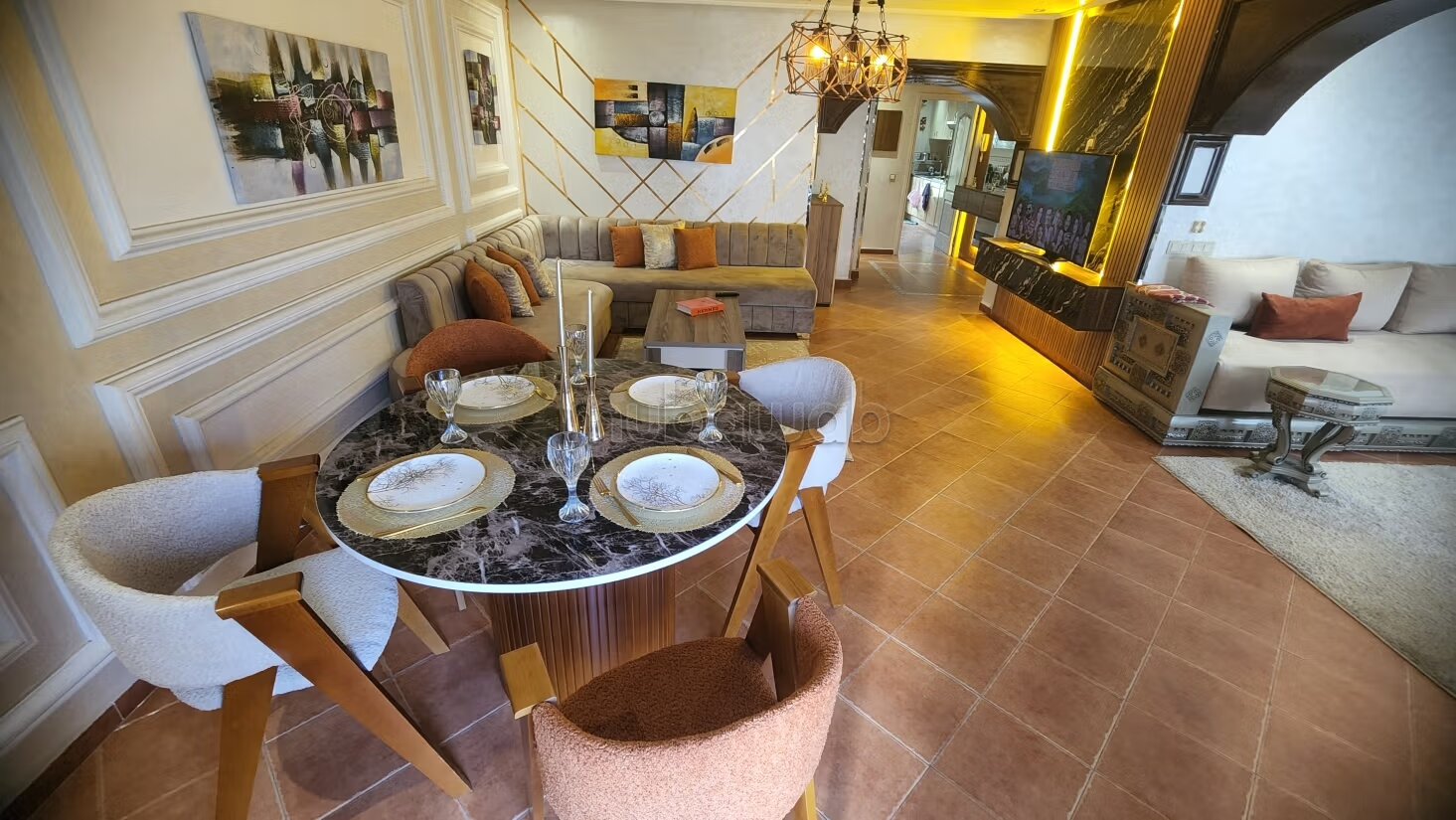 Appartement 3 chambres à louer à Tanger — Photo 7