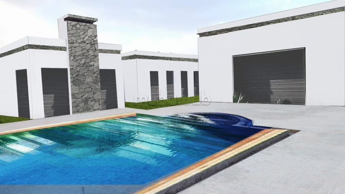 Une ferme de 15400m2 avec villa gros ouvres