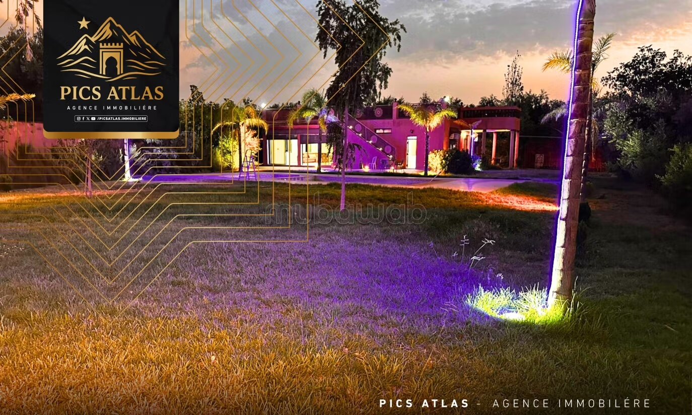 Ferme avec villa et piscine à Vendre, 5000m², Sidi Abdellah...