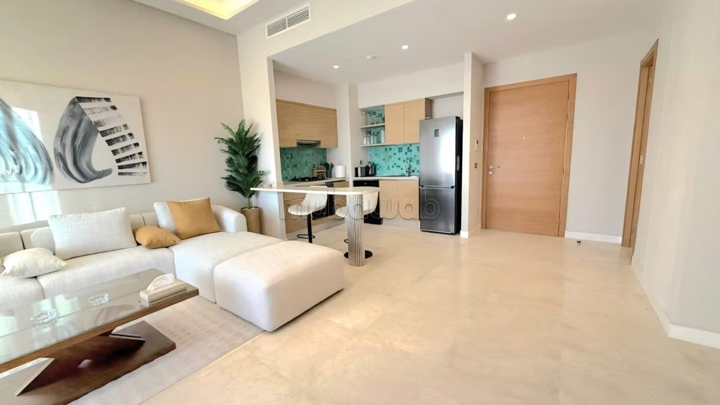 Studio en location à la marina de tanger ville
