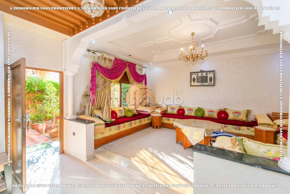 Furnished villa 4 bedrooms for rent in Marrakech — Photo 4