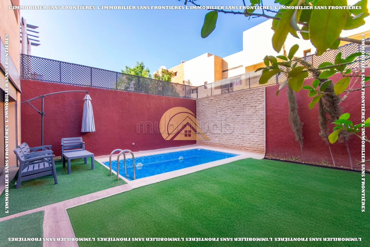 Furnished villa 4 bedrooms for rent in Marrakech — Photo 13