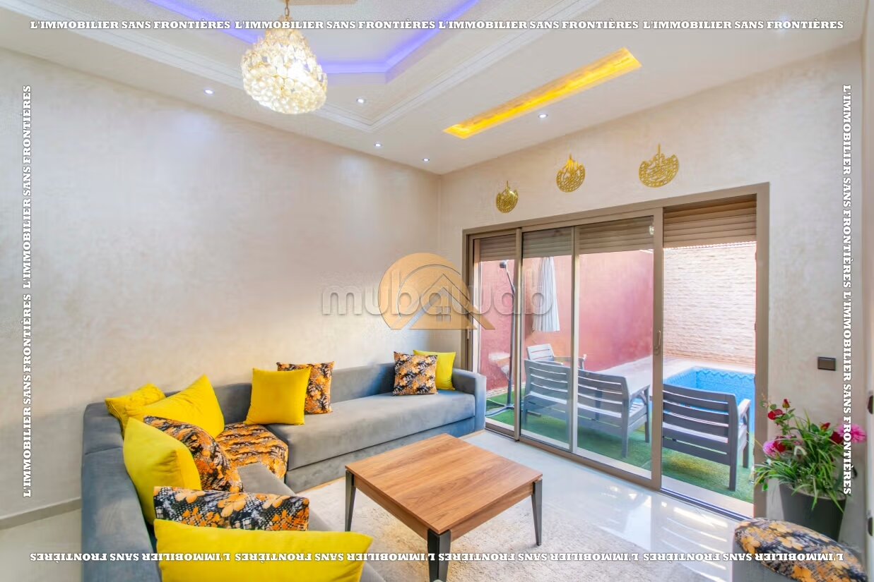 Furnished villa 4 bedrooms for rent in Marrakech — Photo 14