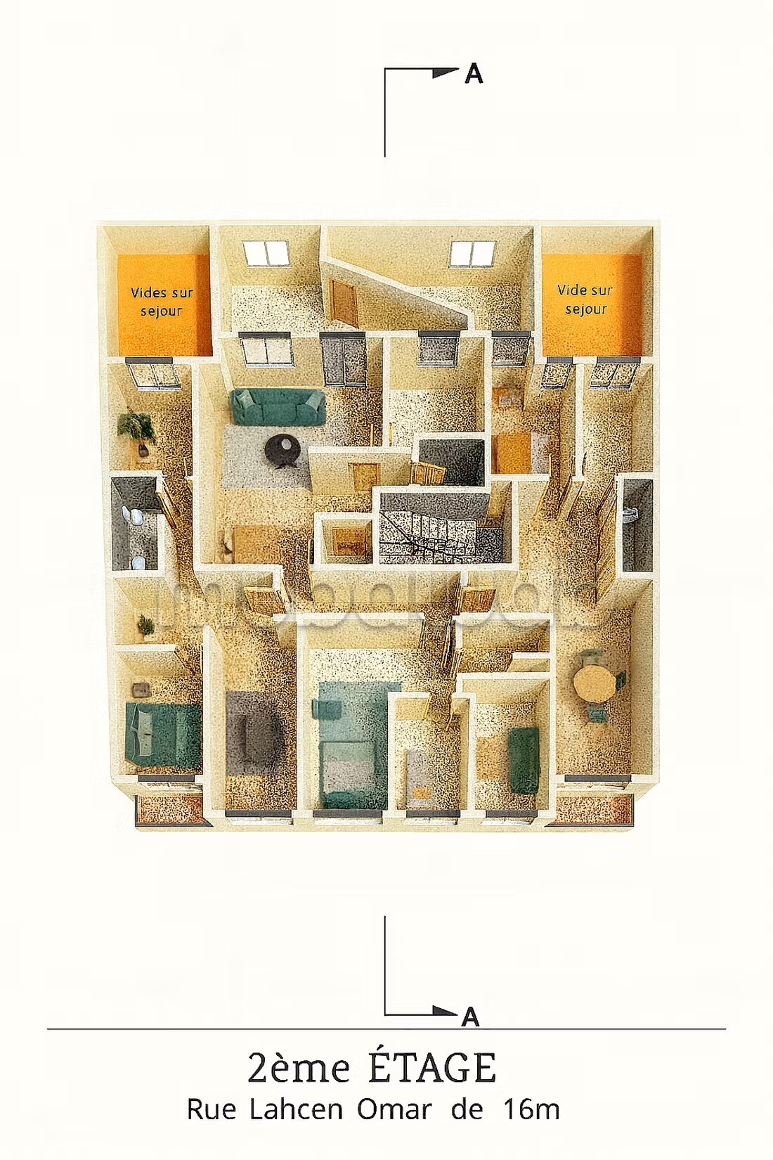 Apartment 53 sqm for sale in Oasis, Casablanca — Photo 3