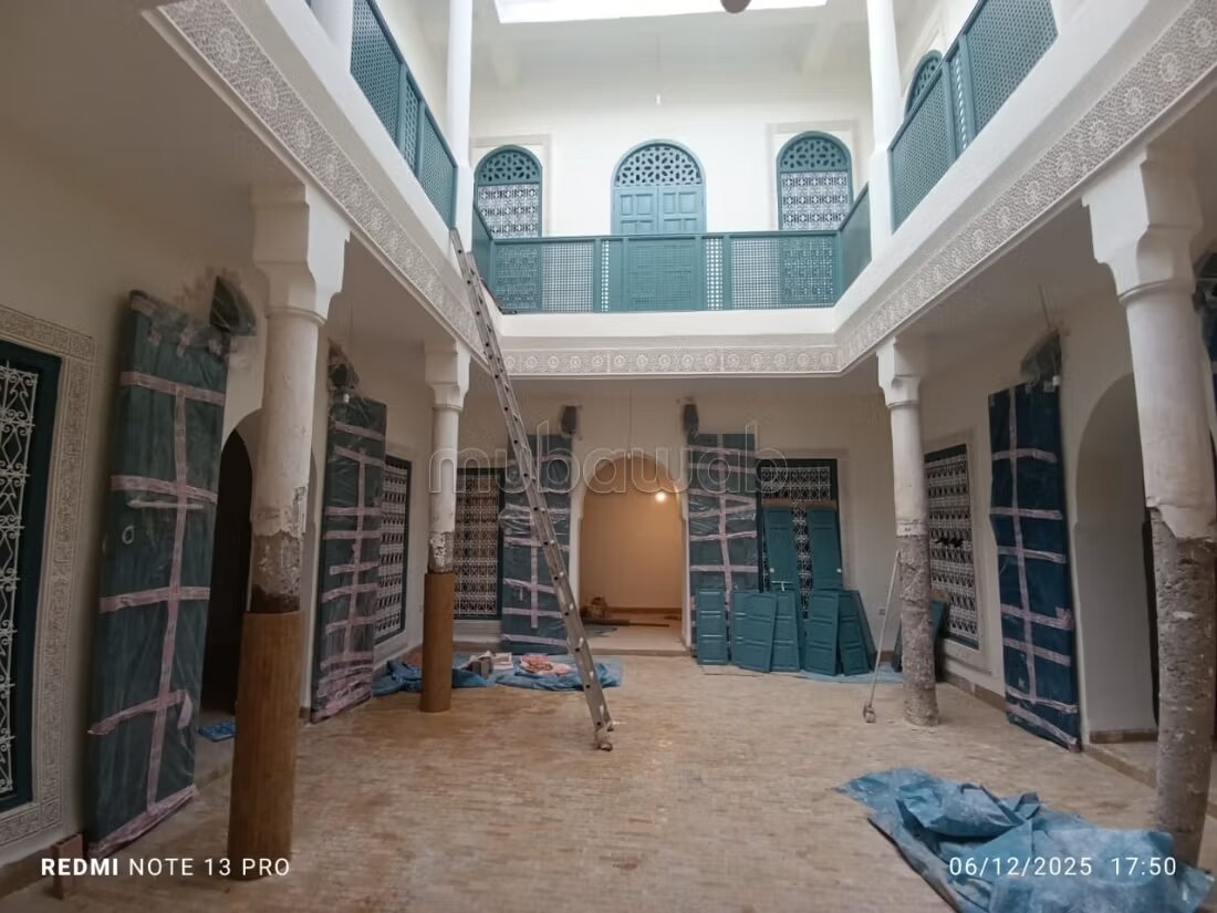 Riad authentique rénové réquisition 7 chambres