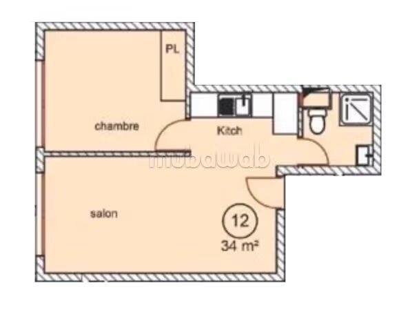 Studio 42 m² à vendre à Casablanca — Photo 12