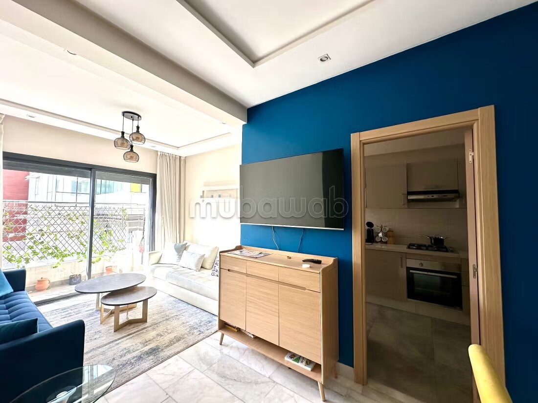 Bel appartement joliment meublé