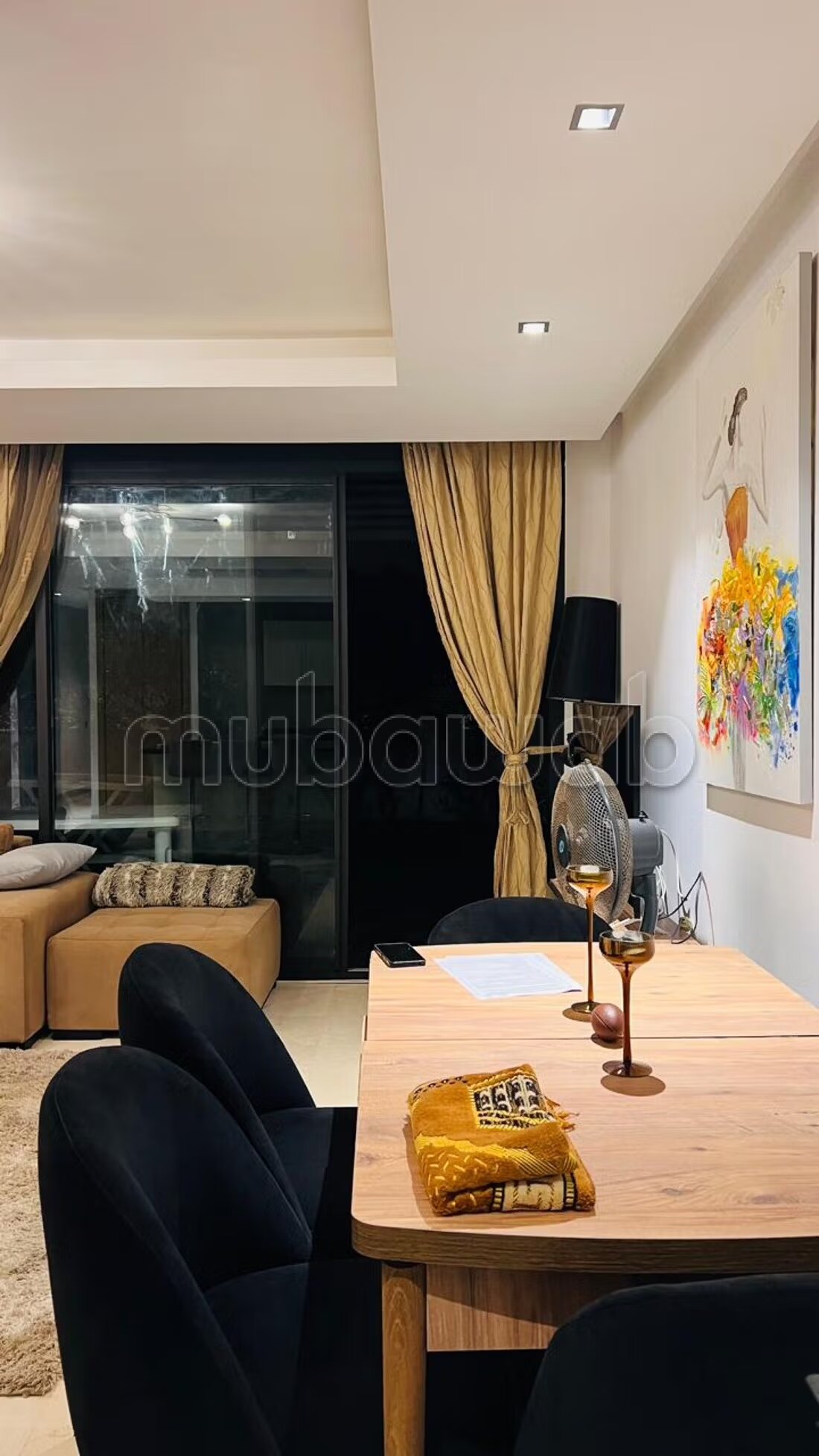 Appartement meublé standing à louer à Rabat — Photo 10