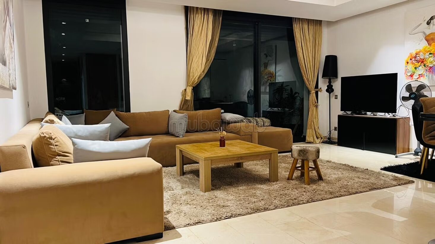 Appartement meublé standing à louer à Rabat — Photo 16