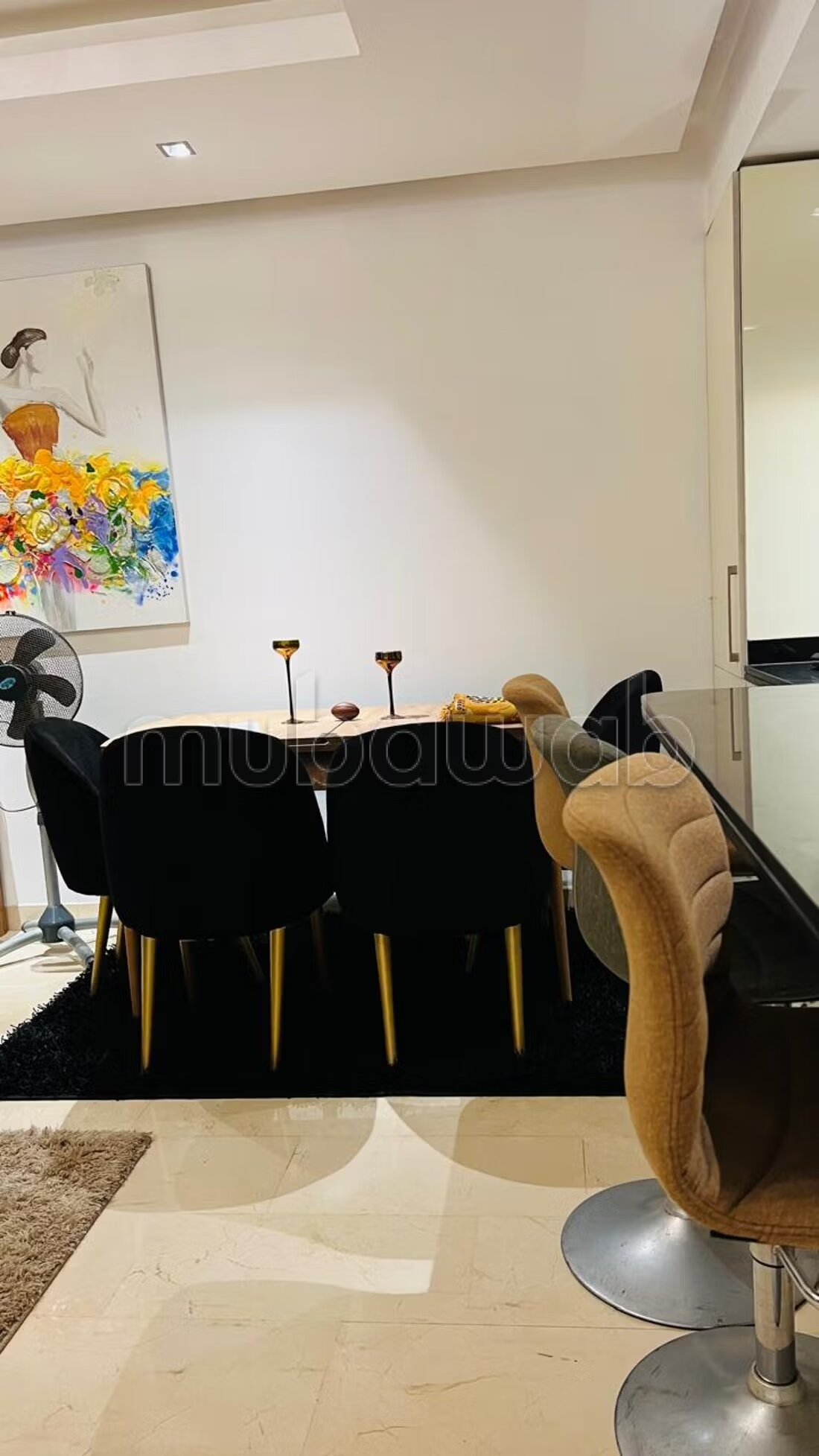 Appartement meublé standing à louer à Rabat — Photo 17