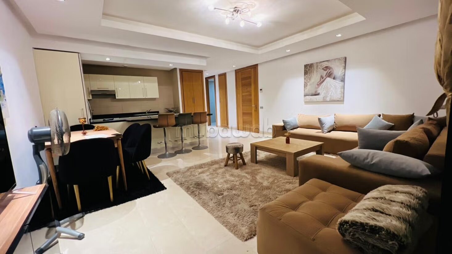 Appartement meublé standing à louer à Rabat — Photo 21