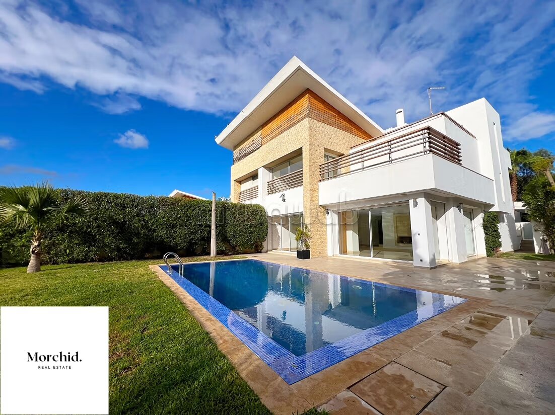 Villa a Louer Front Golf Ville Verte Bouskoura