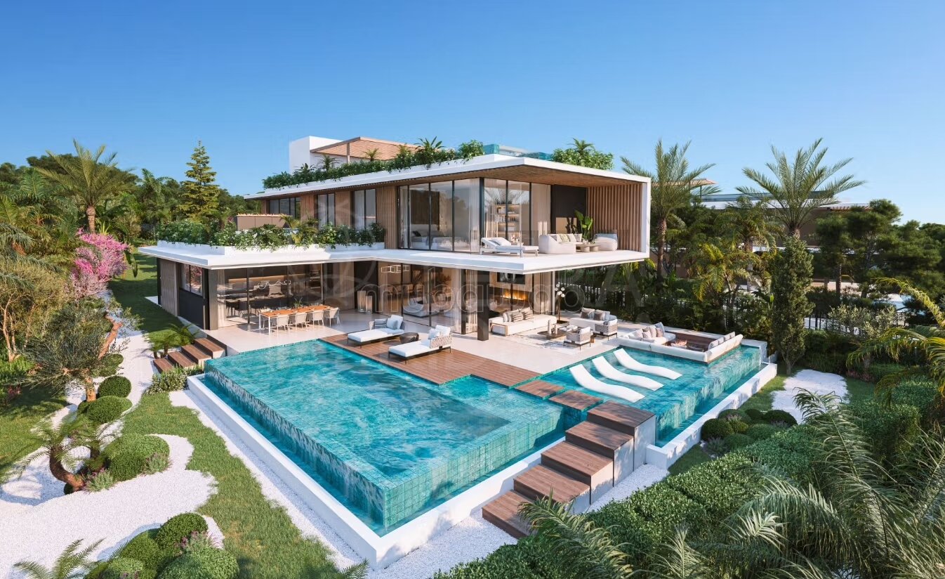 Un magnifique terrain pour villa avec gros œuvres