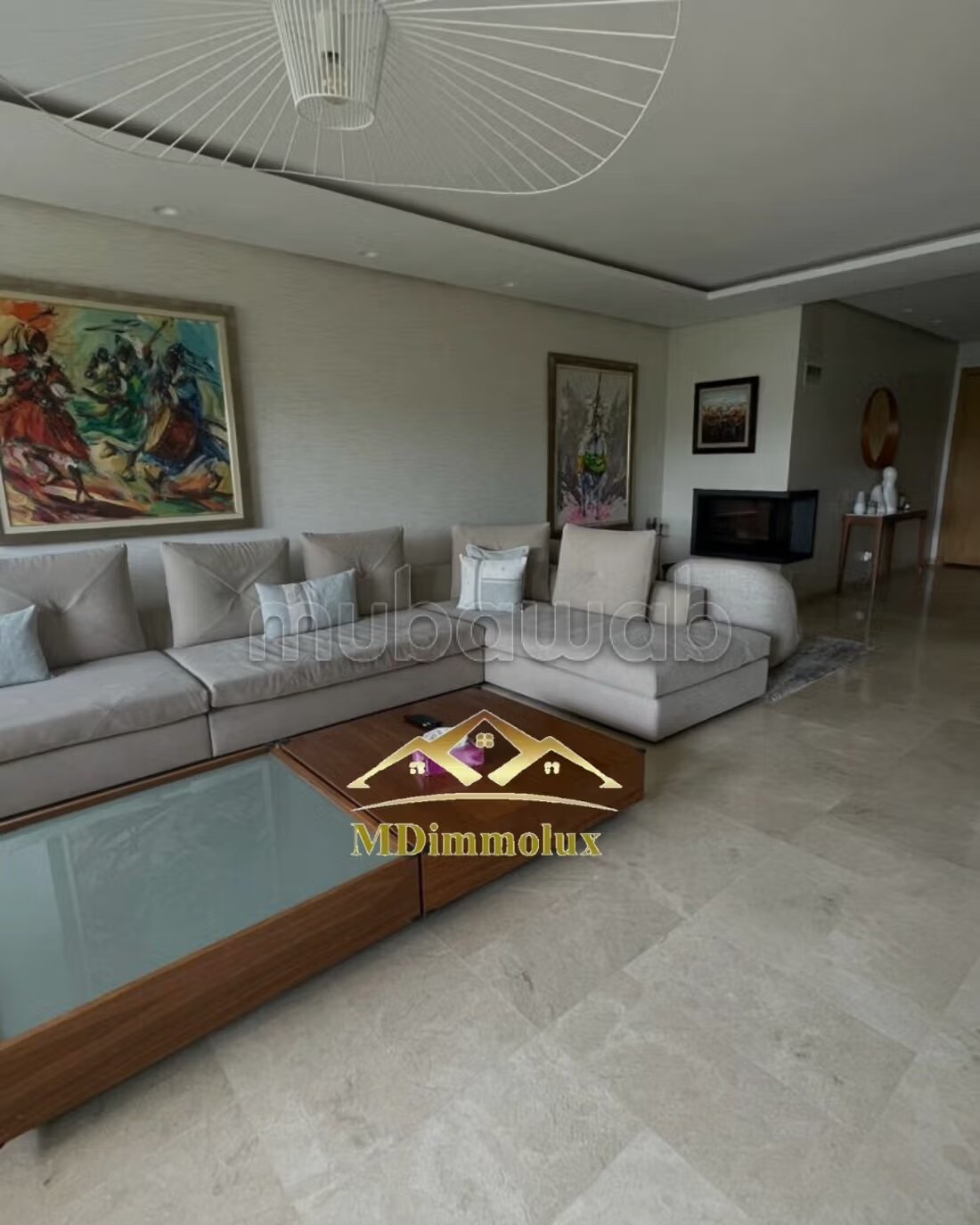 Appartement 3 chambres à louer à Rabat à Rabat
