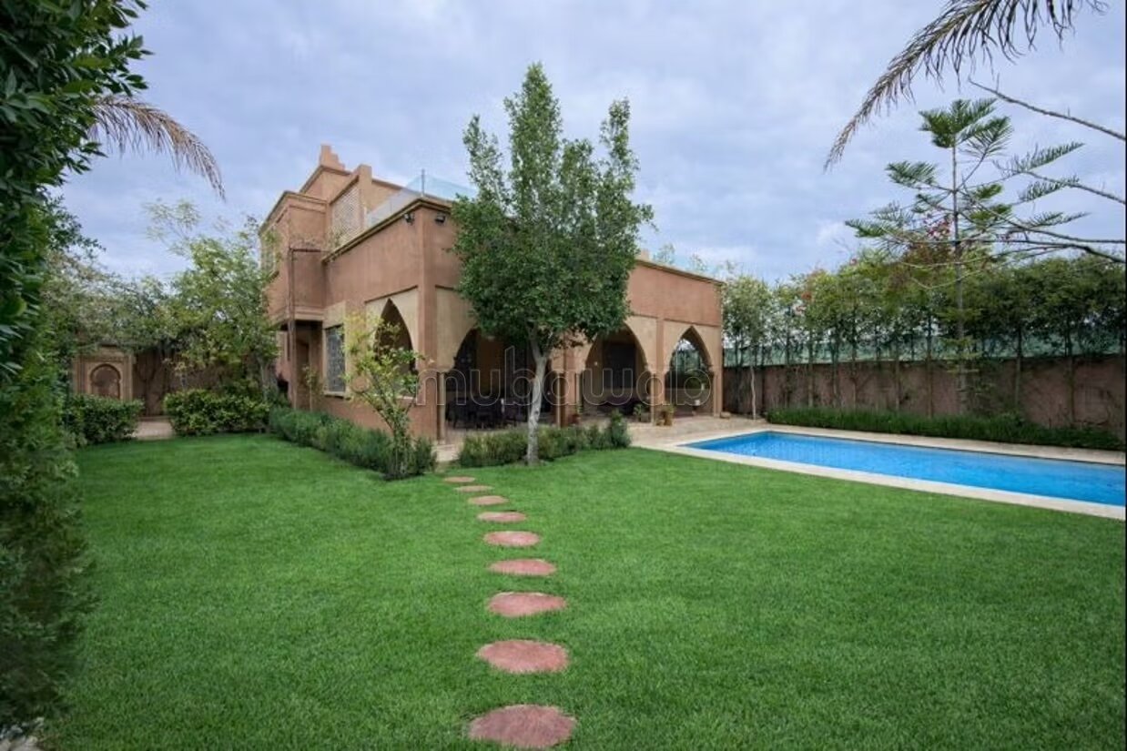 Villa sur un terrain de 570m² a 31km route ourika