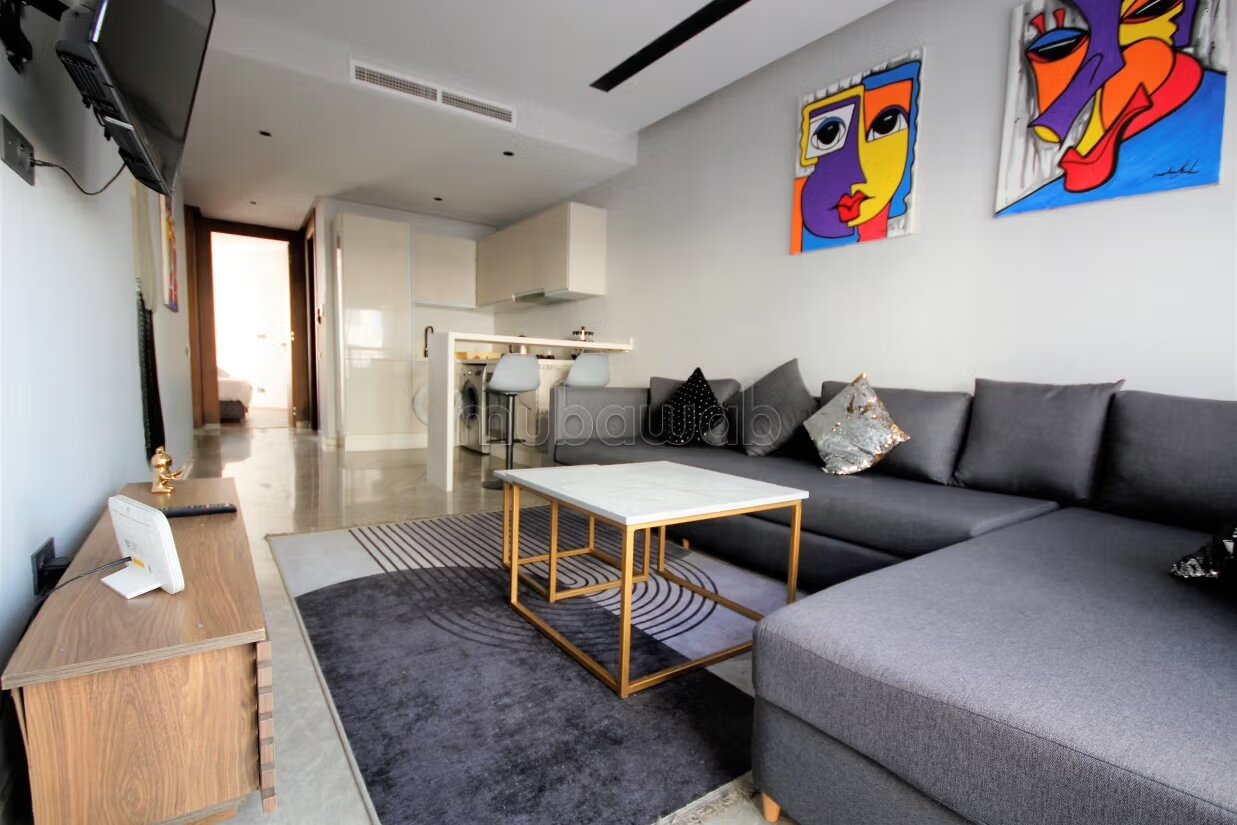 Studio traversant 43 m² à louer à Casablanca — Photo 2