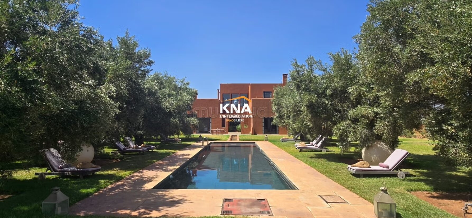 Superbe villa contemporaine au style Beldi chic