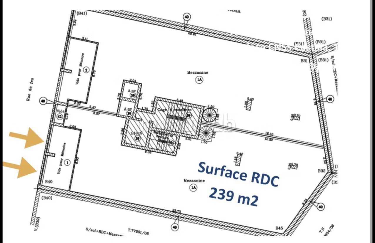 Bureau 471 m² à vendre à Tanger à Tanger