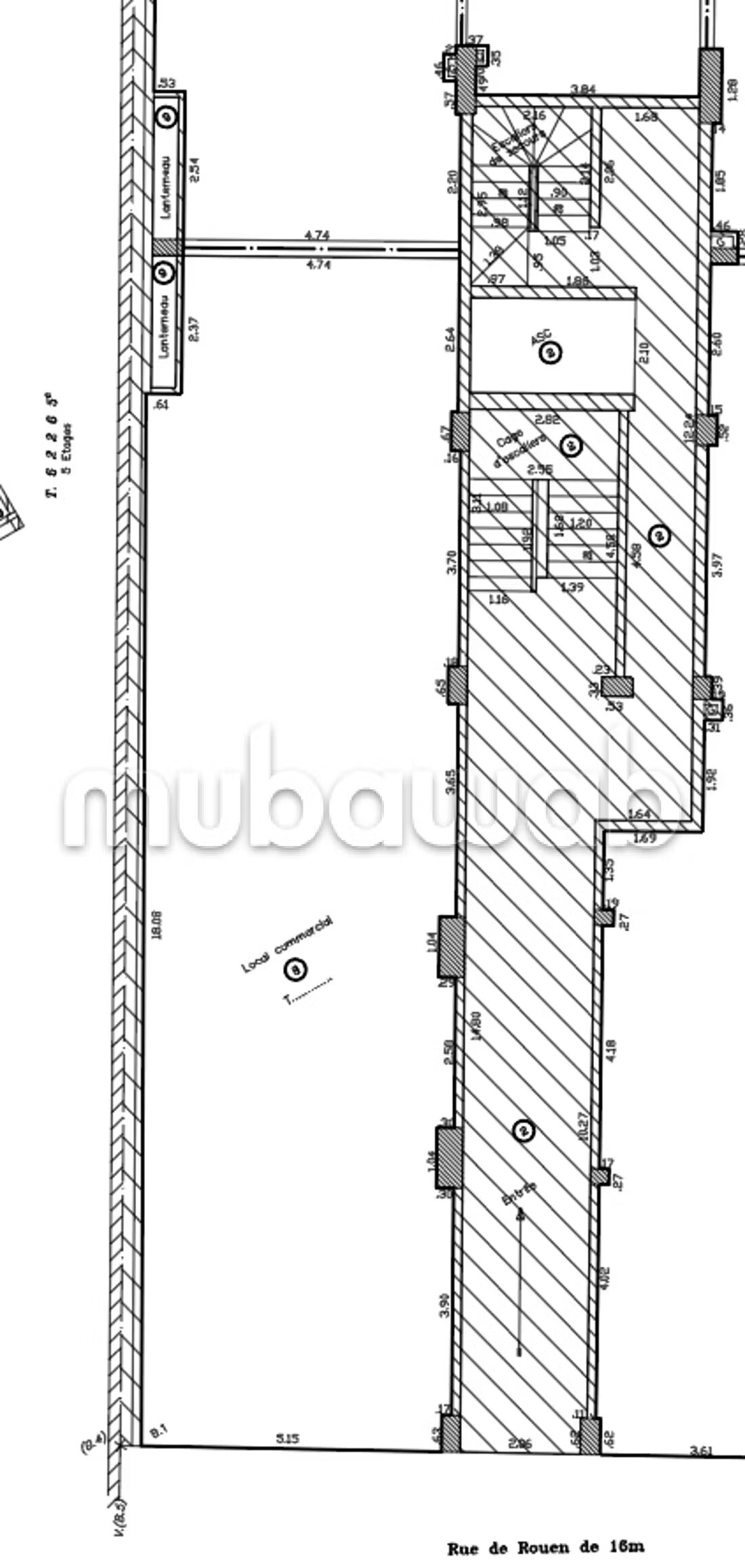 مكتب 157 م² للإيجار في الدار البيضاء — Photo 3