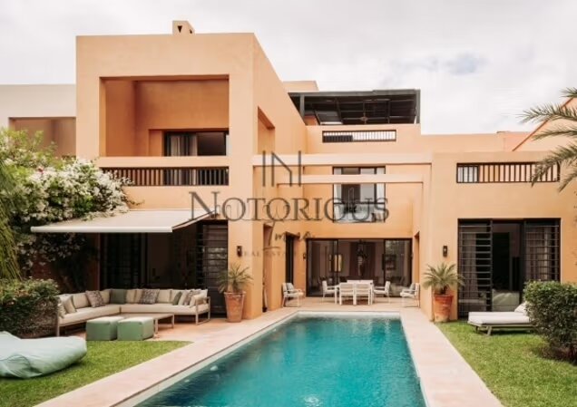 فيلا 5 غرف نوم للإيجار في مراكش — Photo 26