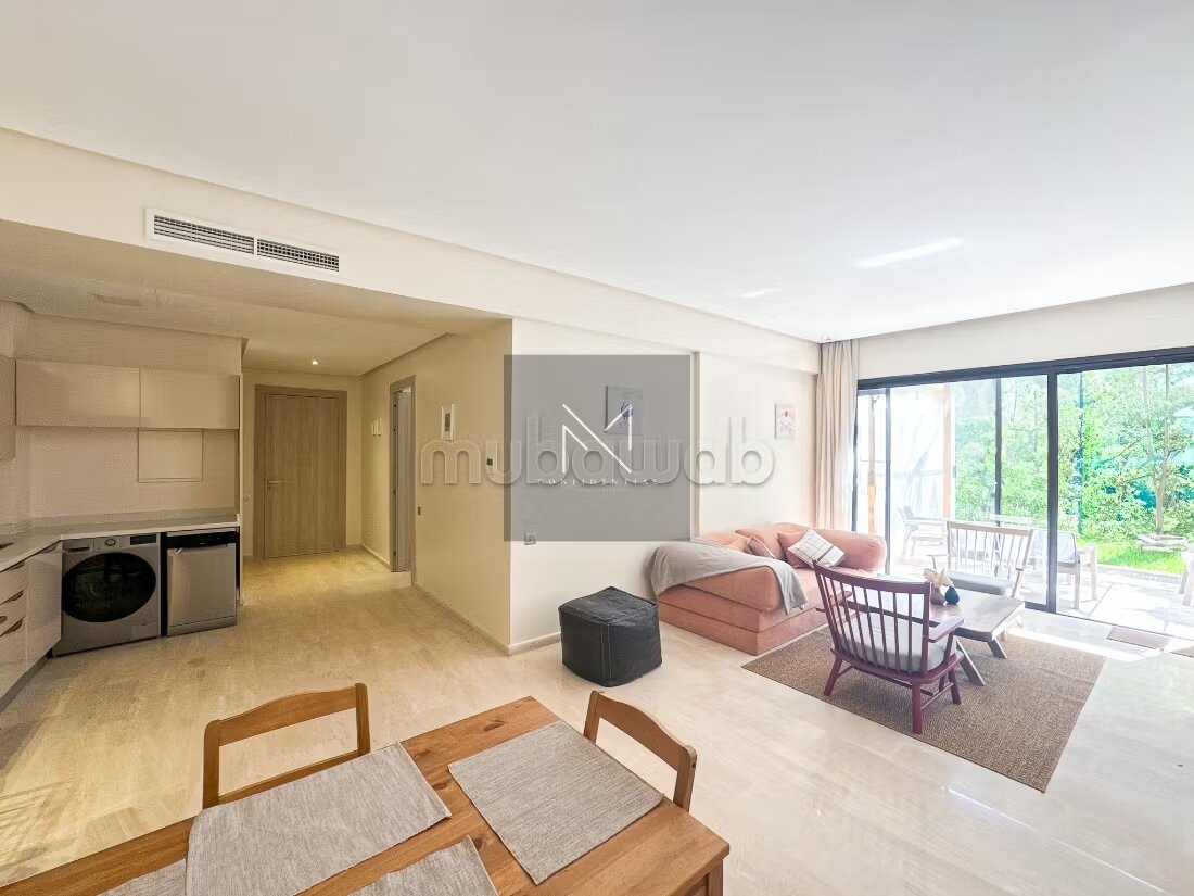 Studio 77 m² à louer à Aïn Diab, Casablanca – jardin privé et terrasse — Photo 7