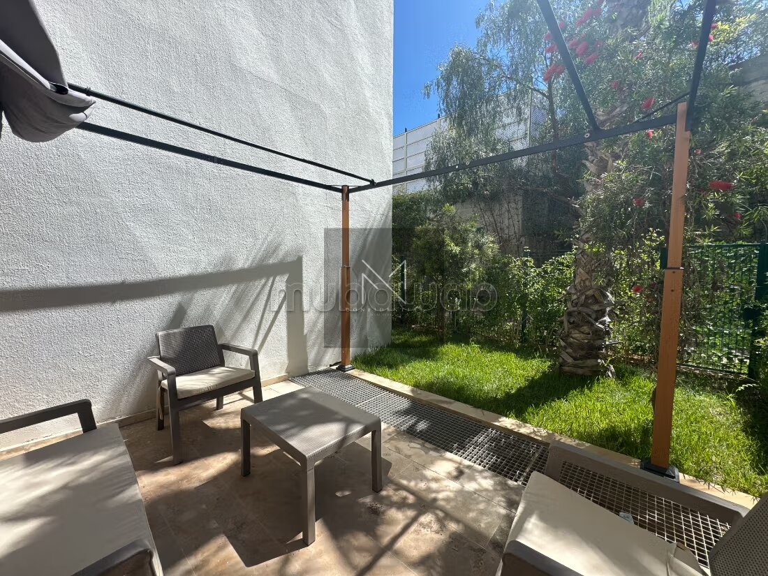 Studio 77 m² à louer à Aïn Diab, Casablanca – jardin privé et terrasse — Photo 10