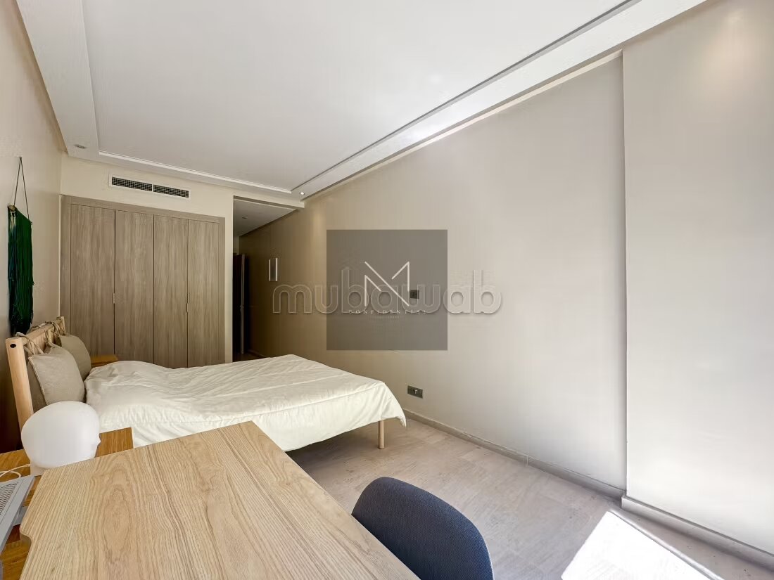 Studio 77 m² à louer à Aïn Diab, Casablanca – jardin privé et terrasse — Photo 11