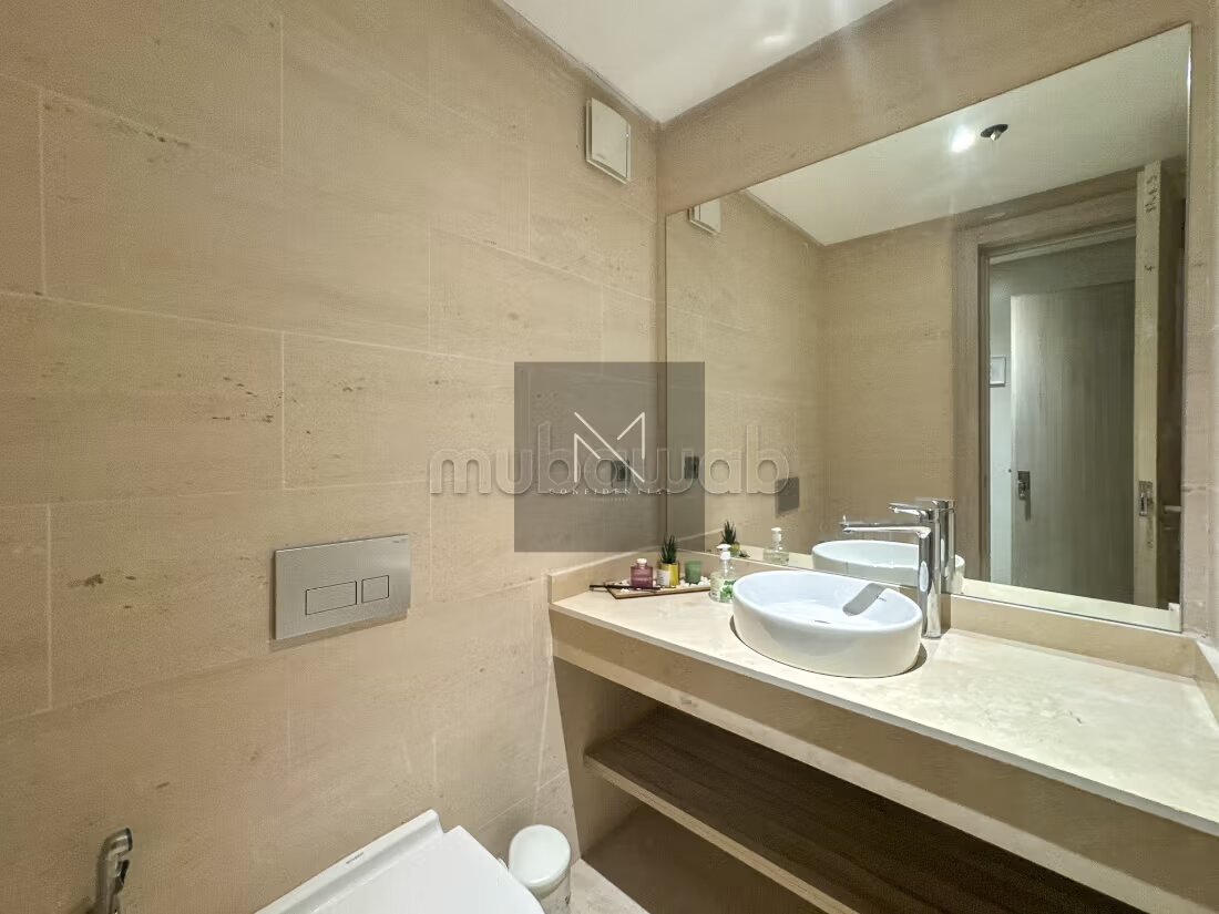 Studio 77 m² à louer à Aïn Diab, Casablanca – jardin privé et terrasse — Photo 14